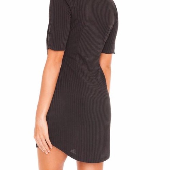 Privacy Please Prentiss Ribbed Dress Black - Picture 2 of 7